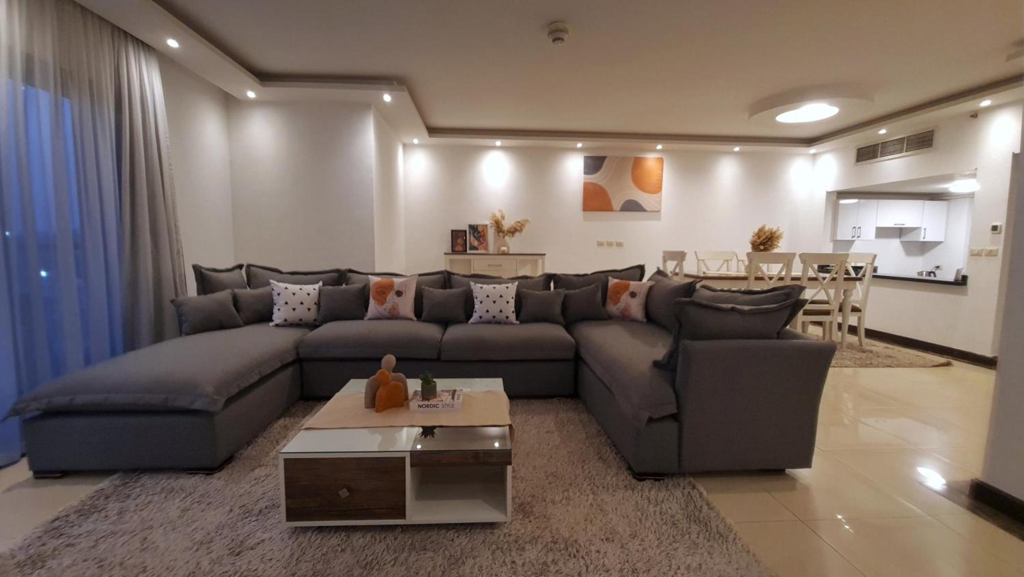 Axxodia- Duplex Porto New Cairoアパートホテル エクステリア 写真