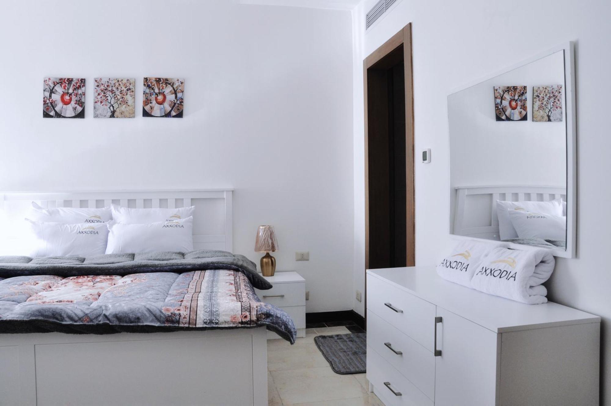 Axxodia- Duplex Porto New Cairoアパートホテル エクステリア 写真
